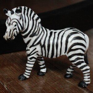 Vintage 1996 Safari Ltd. "Zebra" Figurine